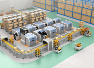 Automated - guided - vehicles - warehouse - proces